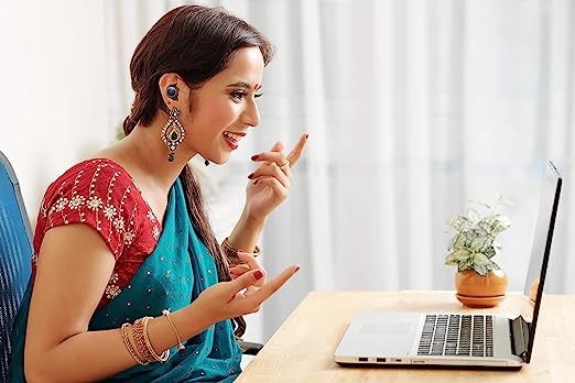 Creative Outlier Air V2 Bluetooth Truly Wireless in Ear Earbuds with Mic (Dark Blue, Gray) Creative Outlier Air V2 Bluetooth Truly Wireless in Ear Earbuds with Mic (Dark Blue, Gray)